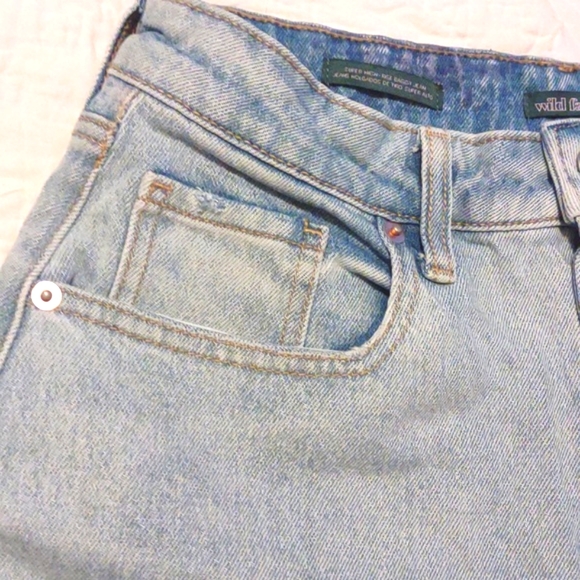 😎WILD FABLE Super High Rise Distressed Baggy Jeans, pants distressed New WoW!! - Picture 9 of 16